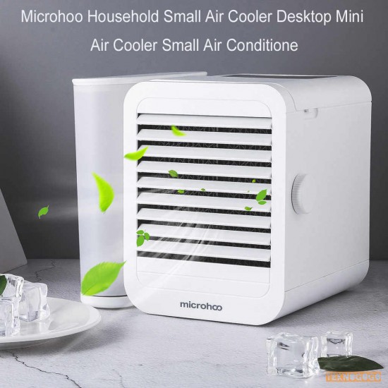 MICROHOO 10 W 1000 ml Su Kapasiteli Taşınabilir Dokunmatik Mini Klima ( Xiaomi Ekosistem Ürünü )