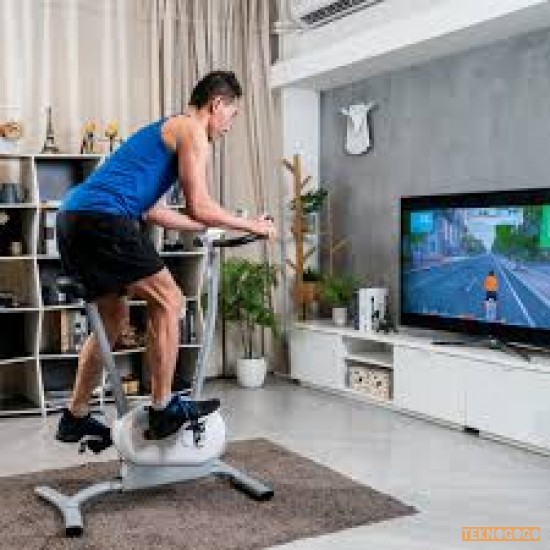 NEXGIM AI Egzersiz Bisikleti - Eğlenceli Eğitim ve Oyun İçeriği ile Akıllı Spor Bisikleti - Hafif - Alan Tasarruflu NEXGIM AI Egzersiz Bisikleti - Eğlenceli Eğitim ve Oyun İçeriği ile Akıllı Spor Bisikleti - Hafif - Alan Tasarruflu