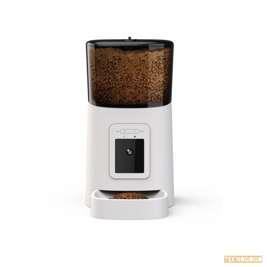 Wero Smart Pet Feeder Kameralı, Uzaktan Ses Kontrollü Kedi / Köpek Besleyici Wero Smart Pet Feeder Kameralı, Uzaktan Ses Kontrollü Kedi / Köpek Besleyici